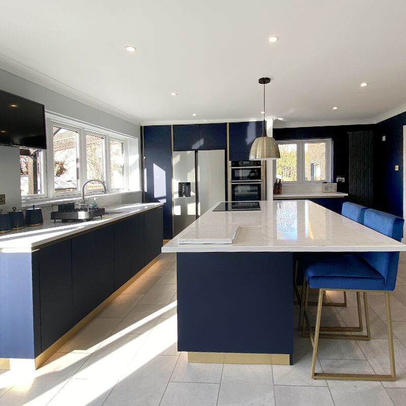 An in-frame kitchen