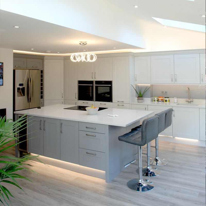 A real kitchen installed by The Hertfordshire Kitchen Company