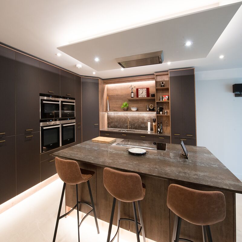 A modern fitted kitchen