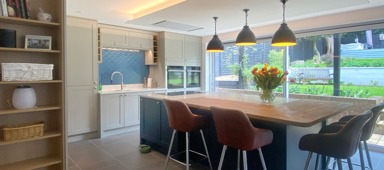A bespoke kitchen designed and installed by The Hertfordshire Kitchen Company